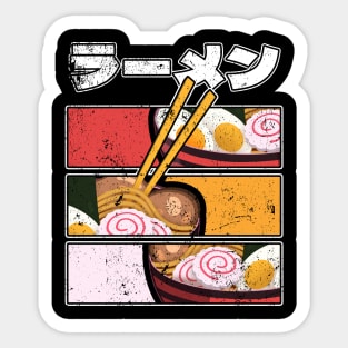 Manga Ramen Retro Anime Kawaii Japanese Food Otaku Sticker